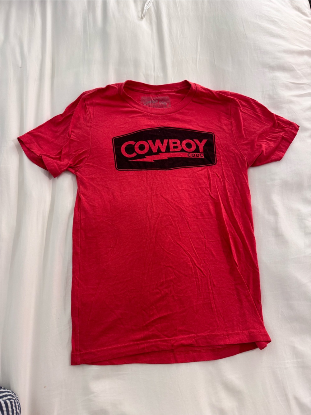 Cowboy Cool Graphic Tee - Red